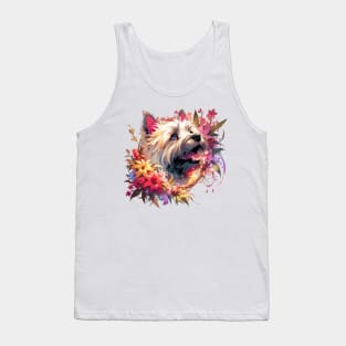 Cairn Terrier Joyful Mothers Day Dog Mom Gift Tank Top